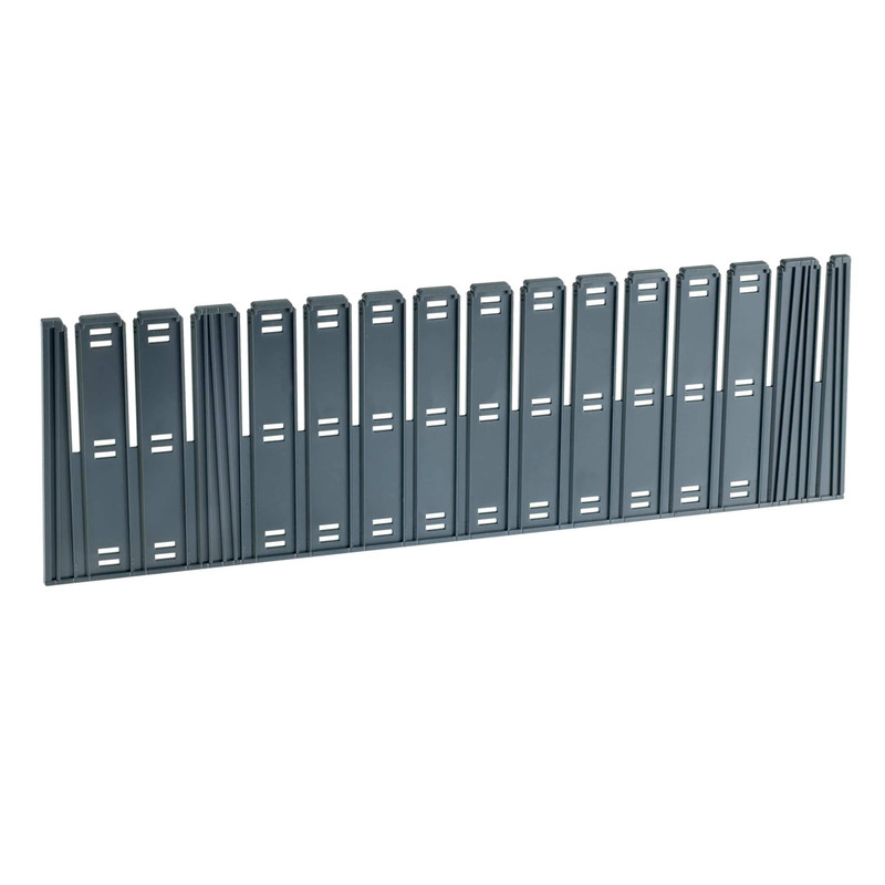 T-Loc 1-3 High, indiv. 120 x 400 mm Anthracite